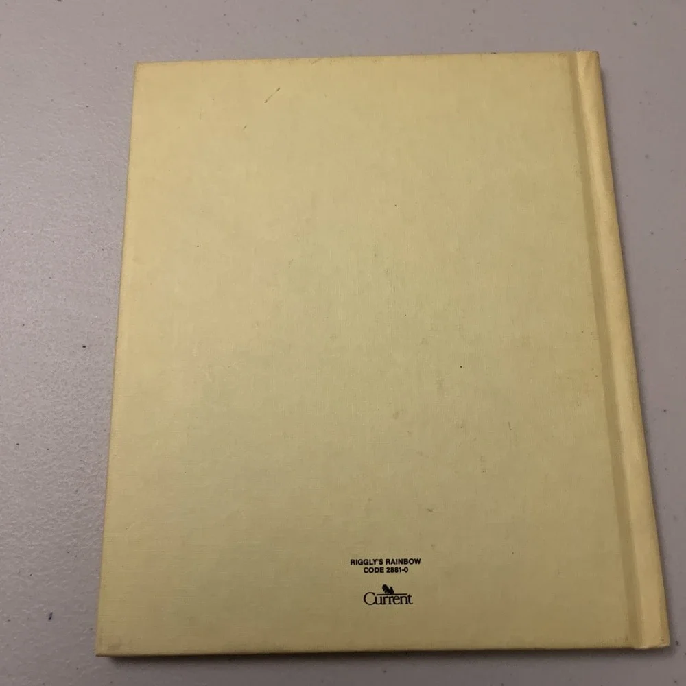 Riggly's Rainbow 1982 Book  Ann Buzenberg Current Inc Vintage Kid's Book